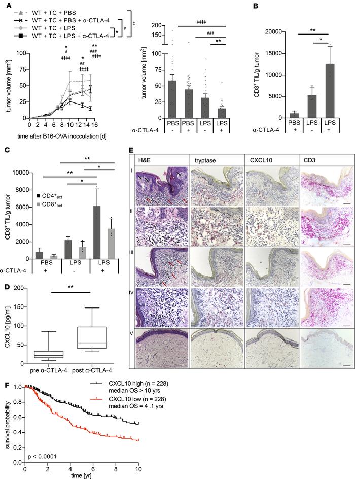 Immune checkpoint inhibitor treatment and complementation with LPS orche...