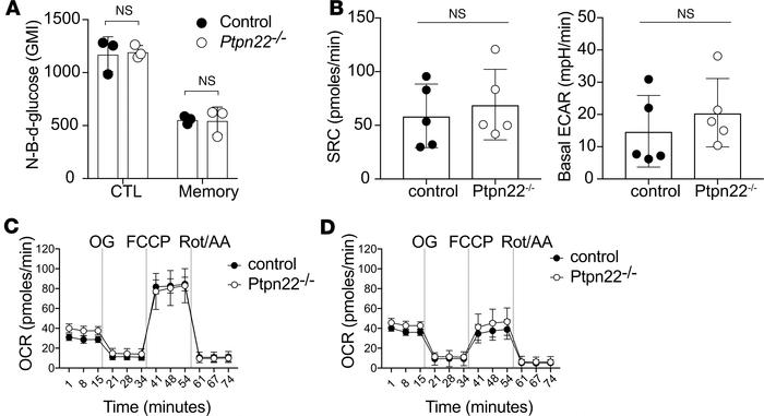 Effector and memory phenotype CTLs have distinct metabolic profiles, but...