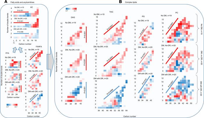 
Z score–standardized mean relative abundance of FFAs, ACs, and complex ...
