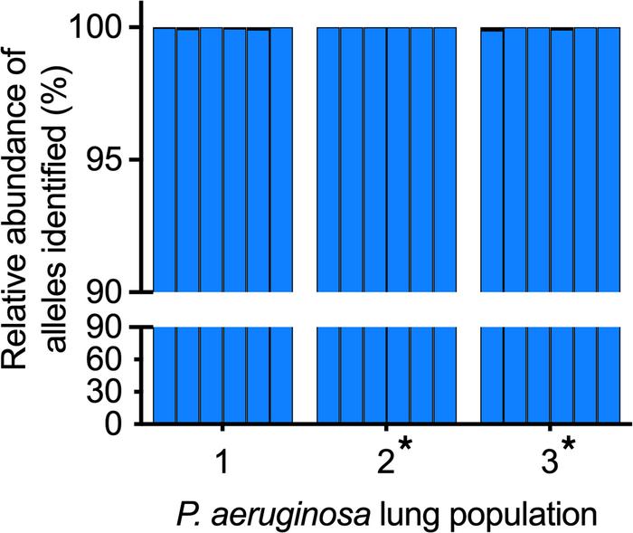 PopMLST correctly identifies genetically diversified, clonally related P...
