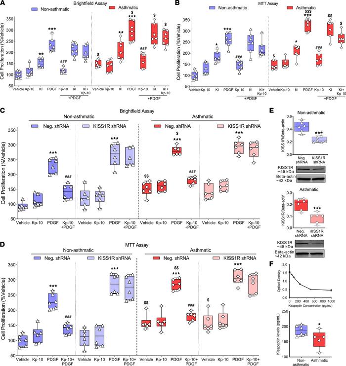 KISS1R activation and PDGF-induced proliferation of human ASM cells.
KIS...