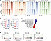 Occupancy of R-ARBS and NR-ARBS during PC progression.
