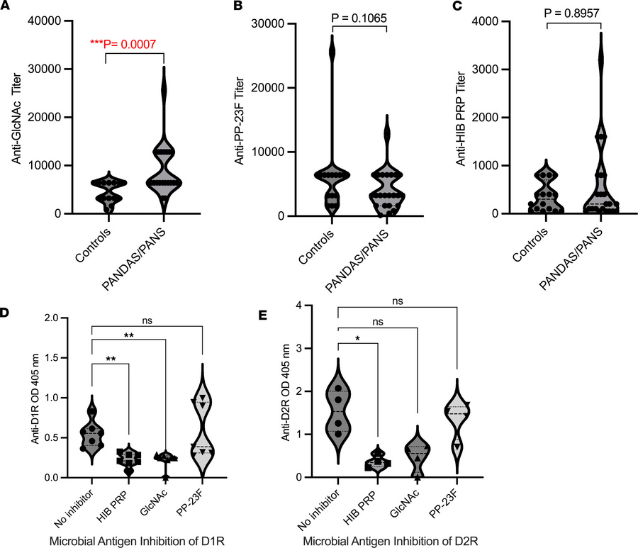 ARF GAS GlcNAc-reactive Abs are elevated in PANDAS and cross-react with ...