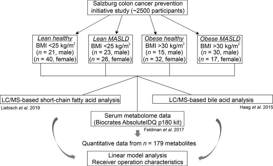 Overview of study cohorts, metabolomics measurements, and statistical an...