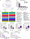 Impact of BZA/CE on the gut microbiome.