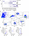 Divergent CD13 expression is observed in mature and immature neutrophils.
