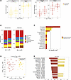 RUSF responders exhibit distinct shifts in gut microbiome composition over