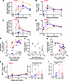 Enhanced magnitude and quality of postinfection recall CD8+ and CD4+ T cell