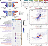 Differential gene expression between conditions in EECs.