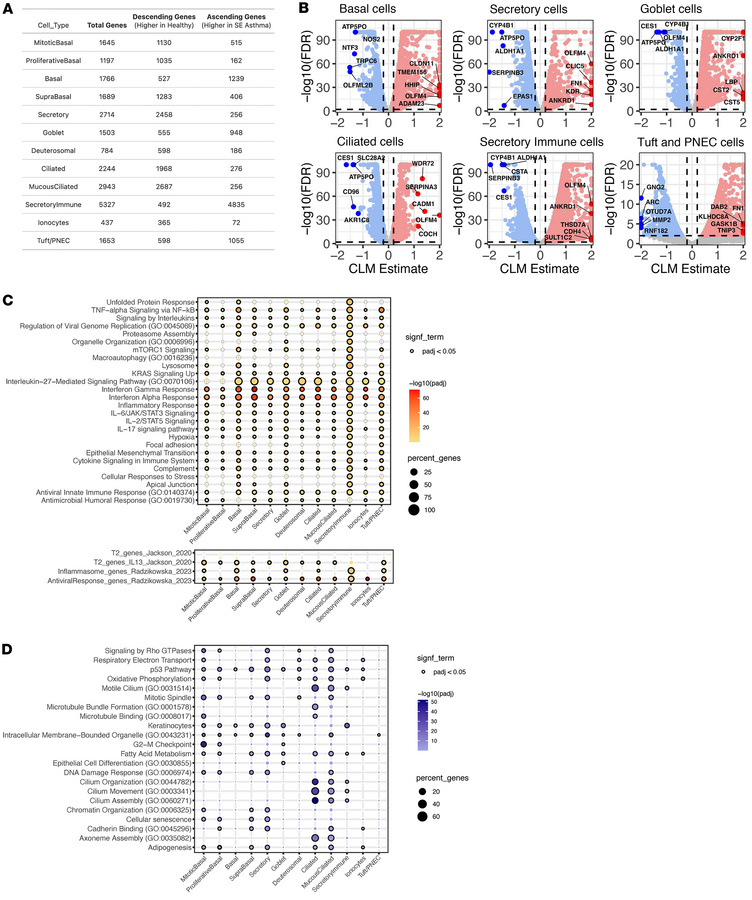 Global gene expression analysis identifies severity-associated transcrip...