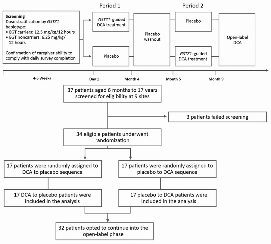 Trial design and participant disposition.
The overall design of the tria...