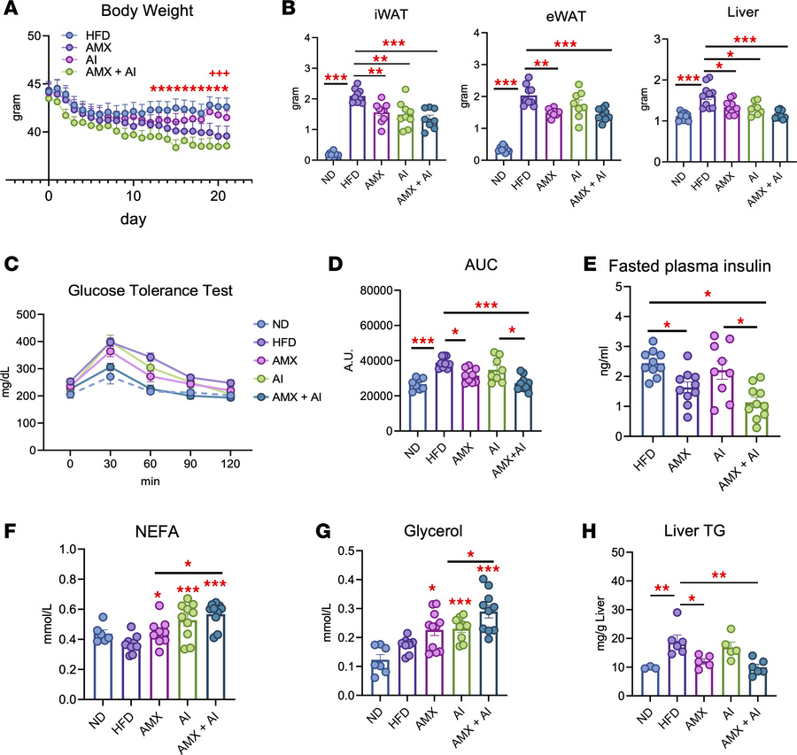 Combined TBK1 inhibition and AMPK activation improve metabolic health in...