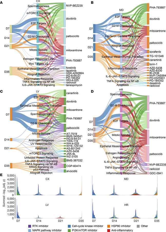 Temporal and organ-specific prediction of small-molecule modulators to t...
