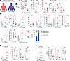 Impact of therapy (JAKi with or without αIL-6R) on aberrant CD8+ T cell phe