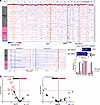 Copy number variation in tumor samples.