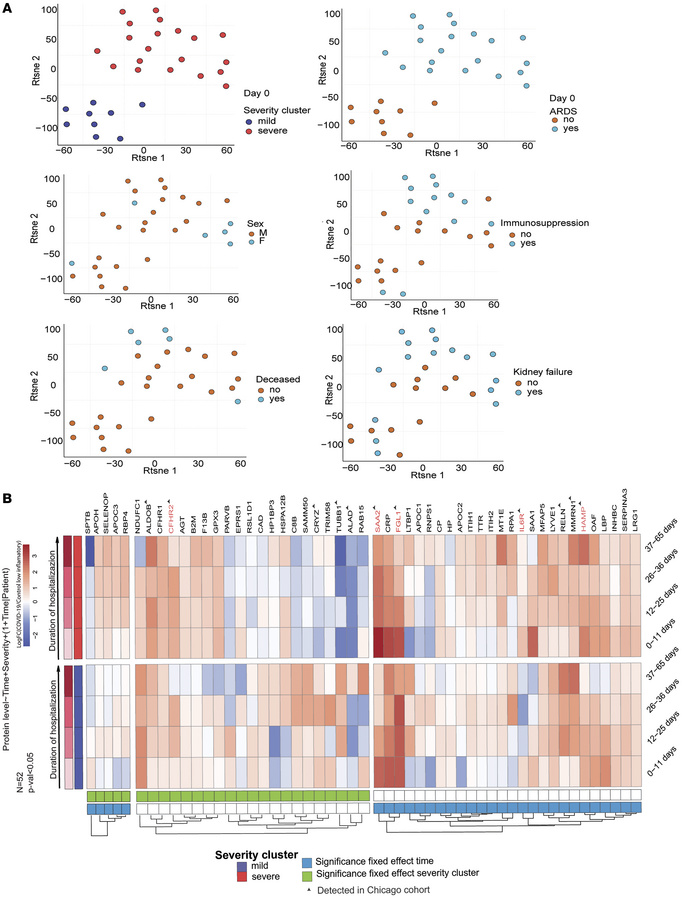 Longitudinal profiling of autoreactivities in mild and patients with sev...