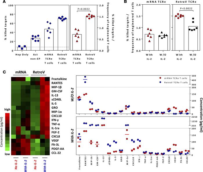 Different preparations of engineered T cells have varying antitumor resp...